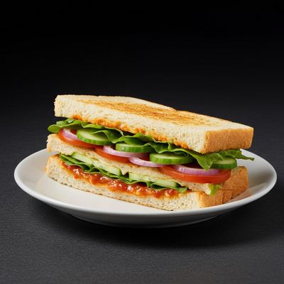 Veg Sandwich (Non-Grilled)